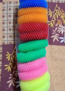 12 Set Of Plastic Scrubber