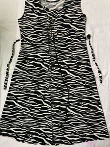 Zebra Print Dress