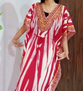 Classy Look Red Kaftan
