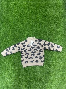 Cute Leopard Print Sweater