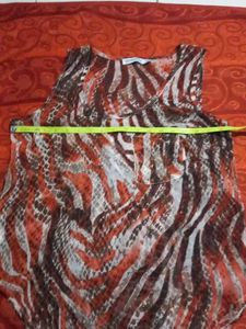 Animal Print Sleeveless Tank