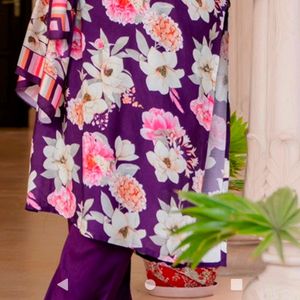 Pure Gajji Silk Suit Set