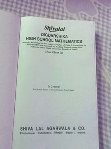 Shivalal Digdarshika Class X Mathematics