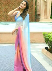 Alia Bhatt Saree (Rocky And Rani)