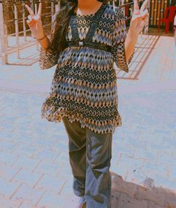 SHORT ETHNIC KURTI