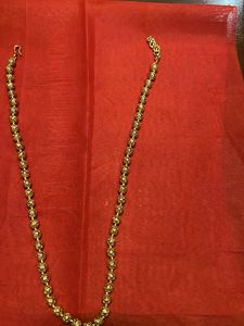 Gold Beaded Necklace