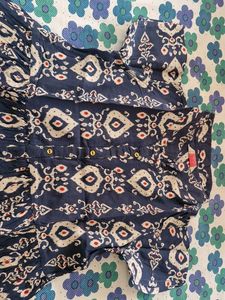 Ethnic Print A line kurti