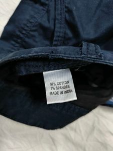 Navy Blue Cargo Shorts