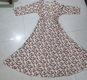 New Pure Cotton Anarkali Kurti