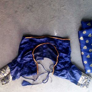 Royal Blue Saree