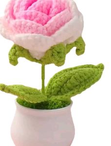 Crochet Flower Pot