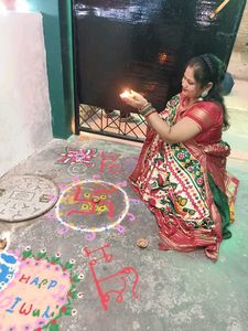 lahnga Marwadi look choli chunri