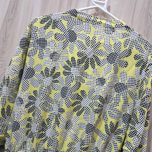 2Bme Yellow A-Line Dress