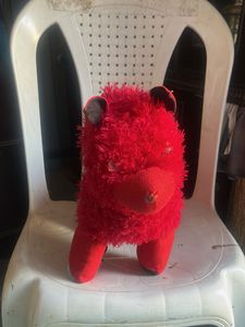 Red Plush Dog Pillow Pet