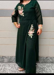 Side Slit Kurta Set For Women