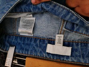 Light Wash Cargo Jeans