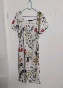 Floral A Line Dress