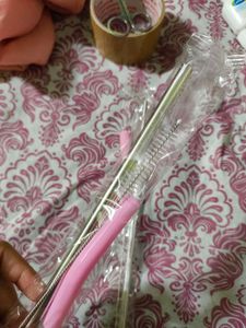 Combo House Of Quirk Stainless Straw W Tip &amp; Brush