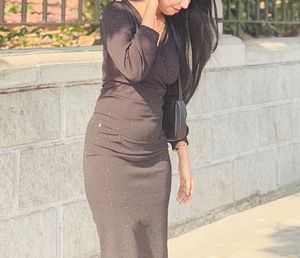 Elegant Black Bodycon Dress