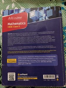Arihant All in One Mathematics – Class 11 CBSE | 2