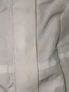M Size White Crop Top