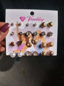 Vembley Earring Set - 9 Pairs