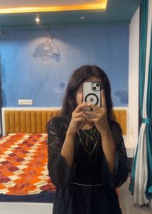 black cool dress