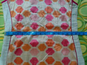 Pink And Beige Kurti
