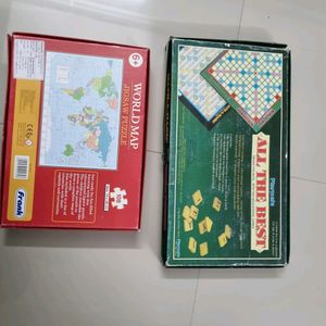 Frank World Map puzzle &amp; All the Best Game