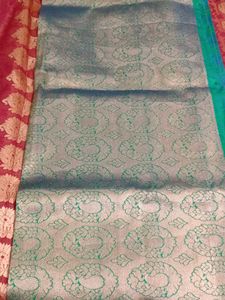 Pattu With Copper Zari Sarie