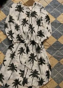 Palm Print Cover Up