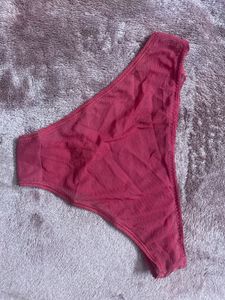 Red Lace Briefs