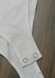 Forever 21 White Bodysuit
