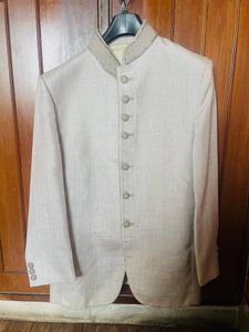 Jodhpuri Suit From Roopam (Mumbai) / Cream Color