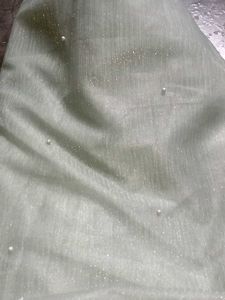 Mint Green Saree