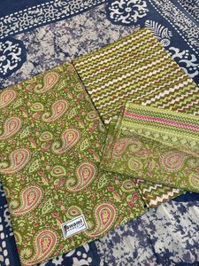 Paisley Pattern Pure Cotton Suit Set