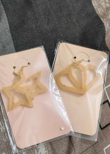 Cute Star & Heart Earrings