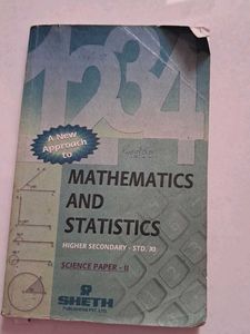 Mathematics and Statistics Textbook - STD. XI