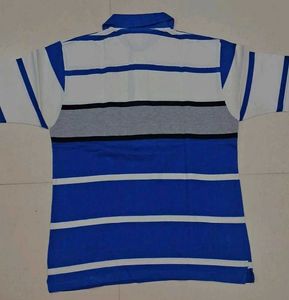 Striped Polo T-Shirt