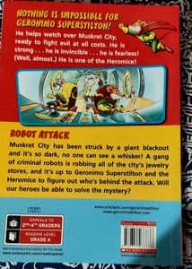Scholastic Germino Stilton Heromice Robot Attack