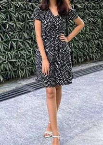 Polka Dot Mini Dress