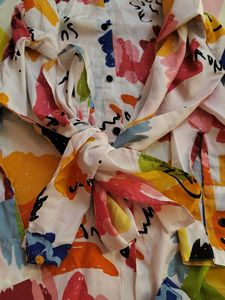 Funky Graphic Print Button-Down