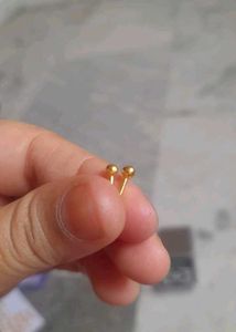 Beautiful New Small Plane Dimond Cut Studs