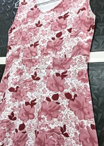 Floral Print Sleeveless Dress