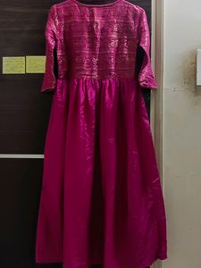 Aurelia Pink Beutiful Silk Kurta