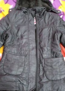 Stylish Black Padded Jacket