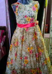 Beautiful Floral Gown