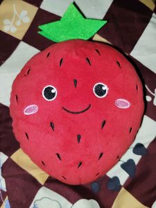 Strawberry Plush Pillow