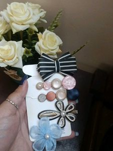 Cute Hair Clip Set - New
