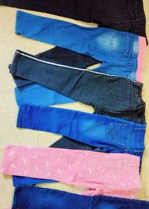 Girls&#39; 8 Jeans Set